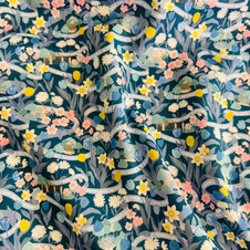 Liberty Fabrics: Park Posy D (Blue) Tana Lawn® Liberty Fabrics: Park Posy D (Blue) Tana Lawn®