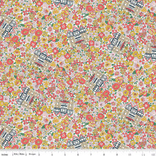Liberty Quilting: Liberty Flower Shop - Liberty In Bloom C (citrus) Liberty Quilting: Liberty Flower Shop - Liberty In Bloom C (citrus)