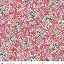 Liberty Quilting: Liberty Flower Shop - Liberty In Bloom A (pinks) Liberty Quilting: Liberty Flower Shop - Liberty In Bloom A (pinks)