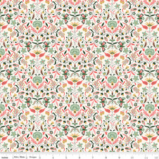 Liberty Quilting: Tudor Celebration - Quilt Nouveau B (red celadon)