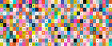 Ruby Star Society: Selvedge Magic - Letters Ruby Star Society: Selvedge Magic - Letters