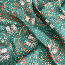 Liberty Fabrics: Adelajda Belle A (Green) Tana Lawn® Liberty Fabrics: Adelajda Belle A (Green) Tana Lawn®
