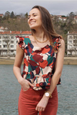 Cha' coud - Solène Top (FRENCH only) Cha' coud - Solène Top (FRENCH only)