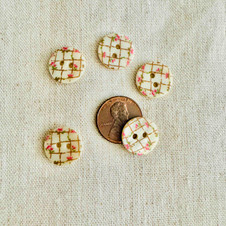 Rosie Floral Lattice Shell (15 mm or 0.59")