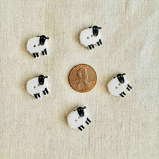 Sheep Button -14 mm (0.55") 