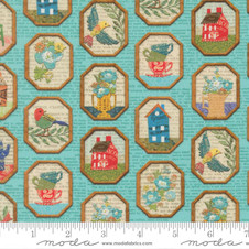 Moda Fabrics: Paper Hamlet by Cathe Holden - Frames in Sky Moda Fabrics: Paper Hamlet by Cathe Holden - Frames in Sky