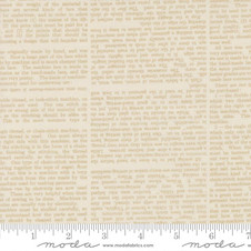 Moda Fabrics: Paper Hamlet by Cathe Holden - Book Pages in Paper Moda Fabrics: Paper Hamlet by Cathe Holden - Book Pages in Paper