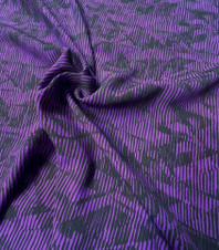 Cousette France - Magic Purple Spell (Viscose Crepe) - 51" wide Cousette France - Magic Purple Spell (Viscose Crepe) - 51" wide