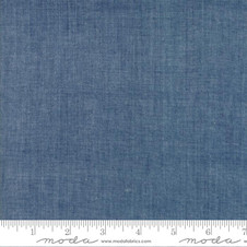 Moda Fabrics:  Chambray in Indigo