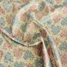 Liberty Fabrics: Chamomile Hearts A (Lt Blue Lilac) Tana Lawn® 