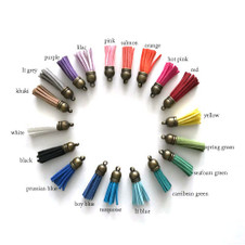 Antiqued Bronze Cap Tassels