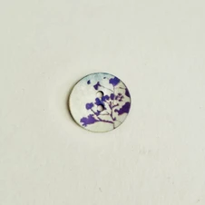 Priscilla Blossom Shell Button (18 mm or 0.7")