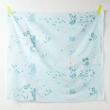 Nani Iro: PAL A (Light Blue) - Organic Cotton Double Gauze - 1 yard