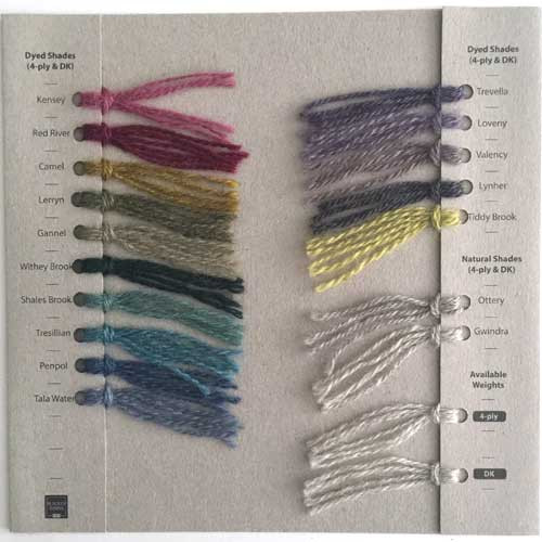 Blacker Tamar Colour Card