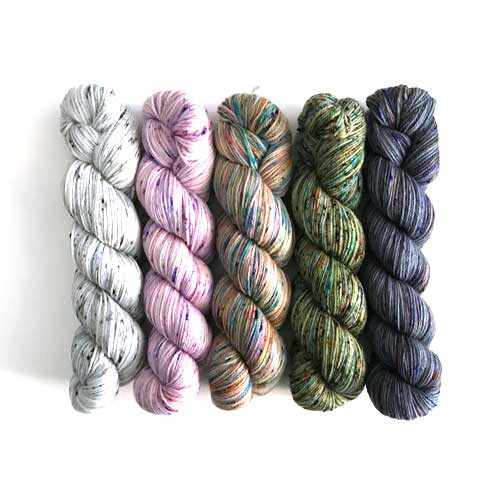 from left to right: The Times, Express Yourself, Carnival, Lake of Bays, Igneous Rock