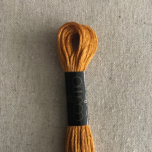 Cosmo - Cotton Embroidery Floss: 704 Old Gold