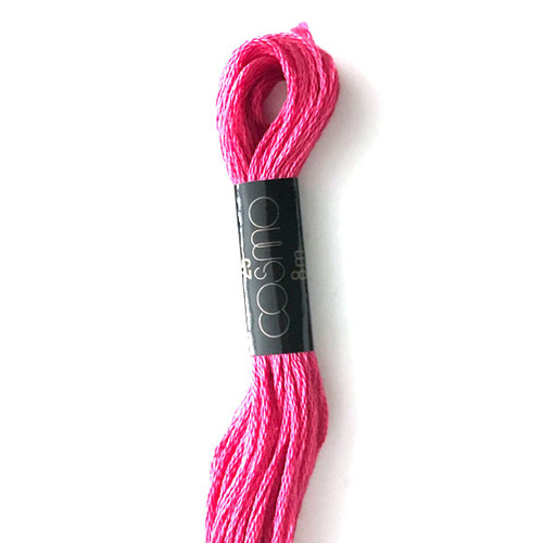 Cosmo - Cotton Embroidery Floss: 506 Barbados Cherry