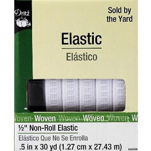 1/2" - non-roll elastic