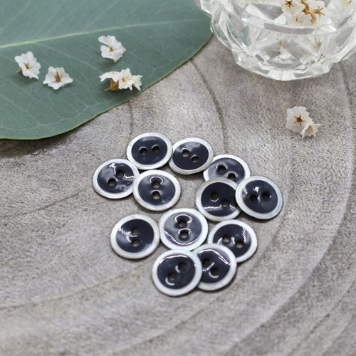 Atelier Brunette - Halo Button in Night (10 mm)