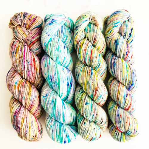 from left to right: Calabria, Oz Opal, Twyla Brae, The Flowers