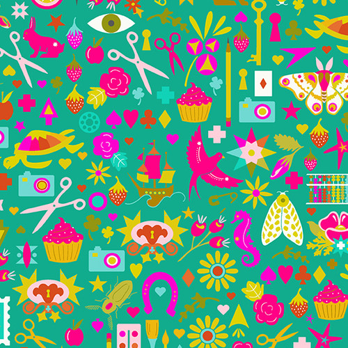 Handiwork by Alison Glass - Decoupage in Jade