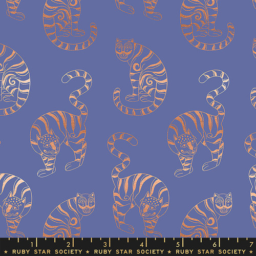 Ruby Star Society -  Airflow: Tiger in the Taiga in Twilight Metallic