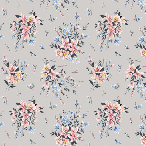 Liberty Quilting: Winterbourne Collection - Winterbourne Bouquet A