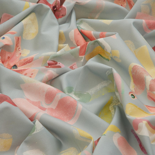 Liberty Fabrics: Hello Hooligan B (Blue Pink) Tana Lawn®