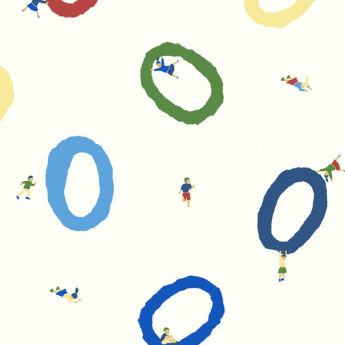 Liberty Fabrics: Winning Rings A Tana Lawn® (White)