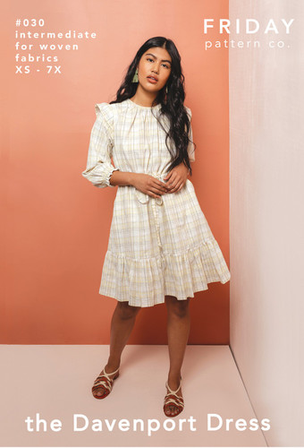 Friday Pattern Co - The Davenport Dress