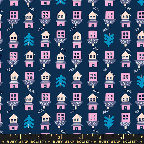 Ruby Star Society - Tarrytown: Little Houses in Navy