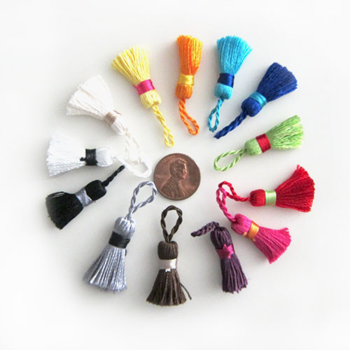 Mini Tassels 7/8"(various colours)