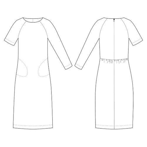 The Avid Seamstress - The Gathered Dress