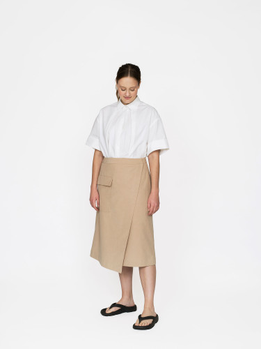 The Assembly Line Sweden - Asymmetric Midi Skirt (XS-L)