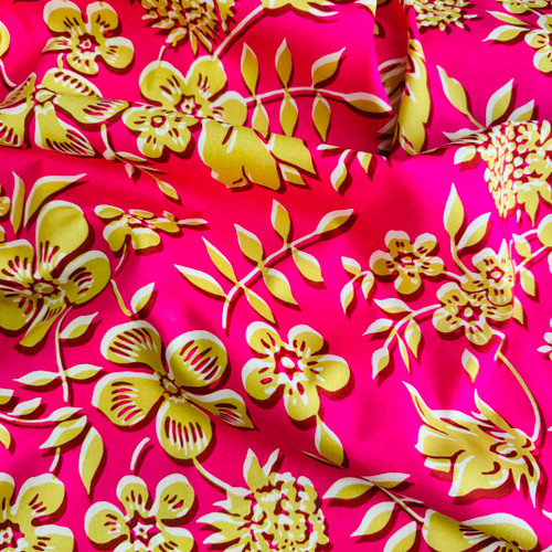 Liberty Fabrics: Edenham Haze B (Hot Pink) Tana Lawn® 
