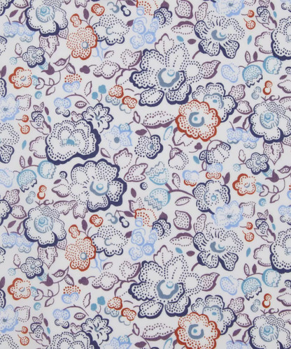 Liberty Fabrics: Betsy Dot C (blue) Tana Lawn® 