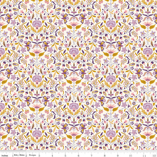 Liberty Quilting: Tudor Celebration - Quilt Nouveau C (purple)