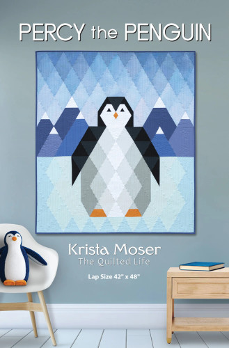 Krista Moser - Percy the Penguin Quilt Pattern 