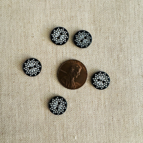 Aysel Shell Button - 11.5 mm (0.45")