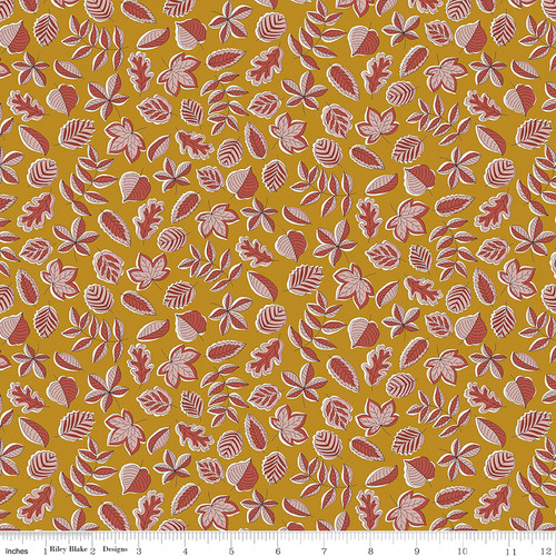 Liberty Quilting: Autumn Woodland - Leaf Flutter C