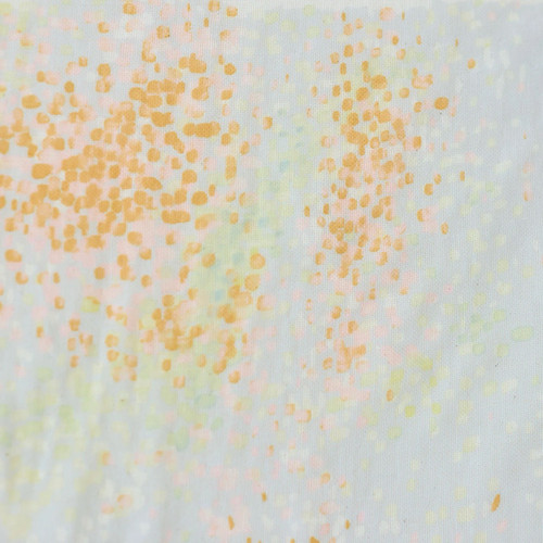 Nani Iro: Water Fall B (orange with pearlized accents) Wata Double Gauze 