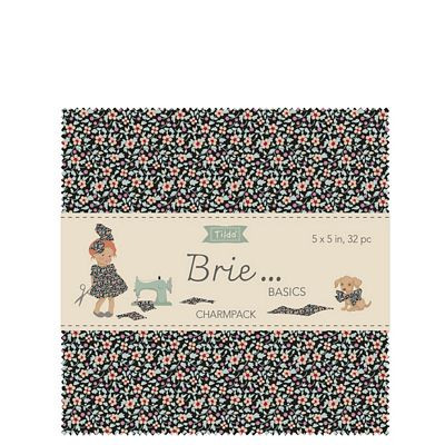 Tilda: Brie Basics -  Charm Pack 5" Squares (32 pcs)