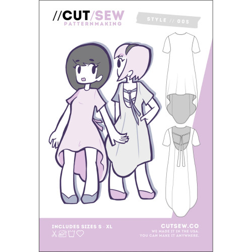 Cut/Sew Patterns: Ribbon Shirtdress