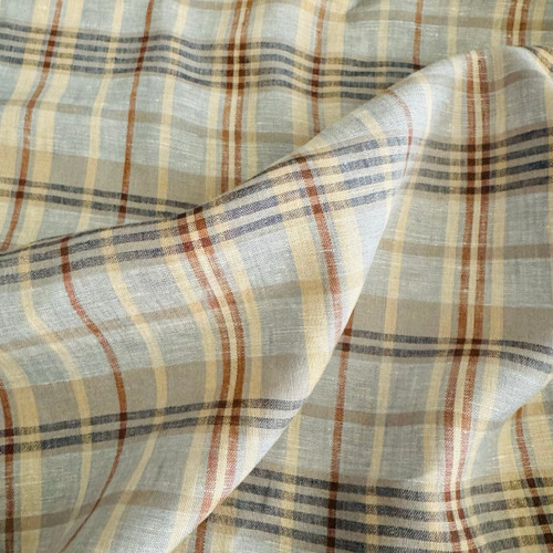 Simon Plaid (Pure Linen 55" wide)