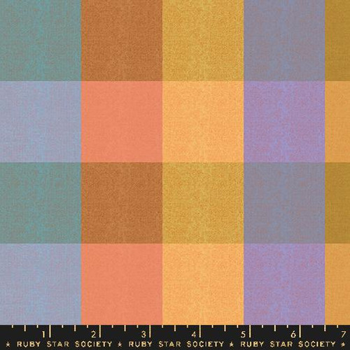 Ruby Star Society: Warp Weft Ooh Lucky Lucky - Party Dress Plaid in Rose - 2.25 yards