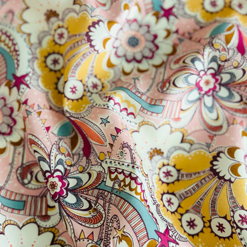 Liberty Fabrics: Firework Garden C (Pink) Tana Lawn® 