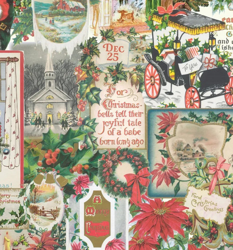 Moda Fabrics: Candlelight Christmas by 3 Sisters - Collage
