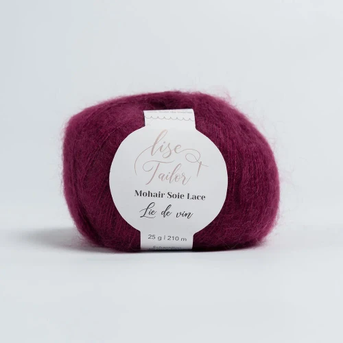 Lise Tailor - Mohair and Silk in Wine Lie