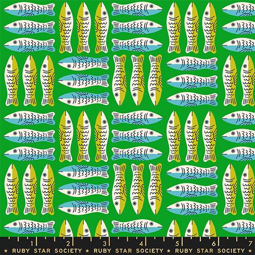 Ruby Star Society: 1-800-Calico  - Little Sardines in Verdant