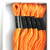 Cosmo - Cotton Embroidery Floss: 147 Vivid Orange